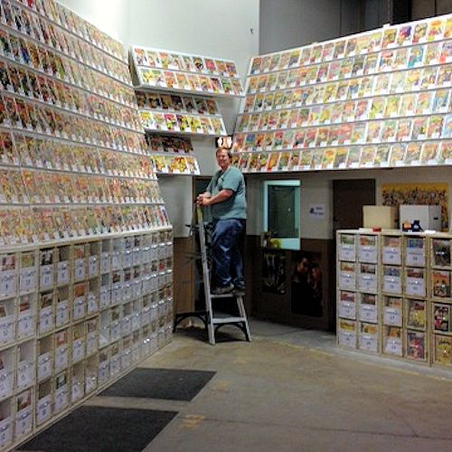 Jason St Comics Wall