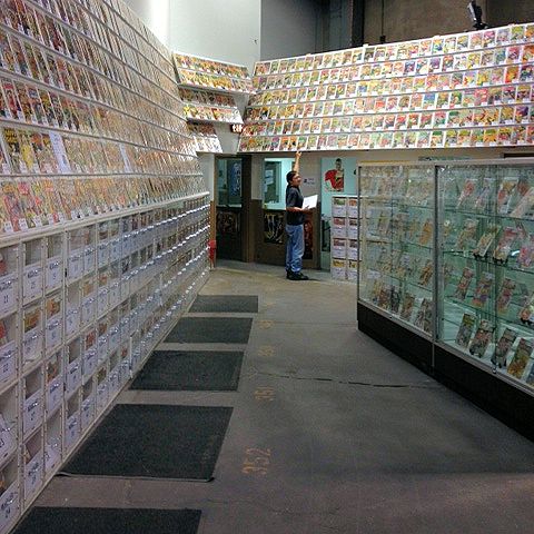 Jason St Comics Wall